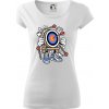 Lukostreľba komiks - Dámske tričko Pure - L ( Biela )