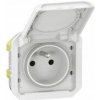 Plexo hermetická zásuvka IP55, pod omietku, biela 069621L Legrand