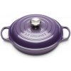 Le Creuset - Liatinový hrniec plytký 30 cm / 3,5 l fialový