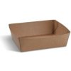 Wimex Papierová miska FSC Mix nepremastiteľná kraft 135 x 110 x 45 mm 500m
