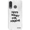 Picasee silikonový průhledný obal pro Huawei P30 Lite - White Dollar