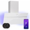 Klarstein BigBite 60 Smart, digestor, 60 cm, 305 m³/h, LED displej, sklenená predná časť, ovládanie aplikáciou (CGCH3-BigBite-60WH)