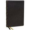 Kjv, Center-Column Reference Bible with Apocrypha Genuine Leather, Black, 73,000 Cross-References, Red Letter, Thumb Indexed, Comfort Print: King Jame (Pevná)