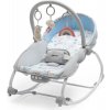 BABY MIX Multifunkčné hojdacie lehátko pre miminko unicorn 80x40x70 sivá
