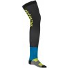 FLY RACING ponožky Knee Brace nadkolienky black/blue/yellow/gray - LXL