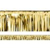 Party záves zlatý 18,5 x 400cm