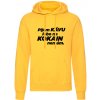 Pijem kávu lebo ...... mikina Pánske L Yellow