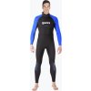 Pánsky potápačský neoprénový oblek Mares Manta black and blue 412456 (2)