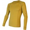 Sensor Merino Air tričko dl.rukáv mustard