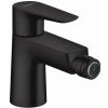 Hansgrohe Talis E Bidetová batéria s výpusťou, matná čierna 71720670-HG