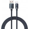 Baseus CAJY000401 Crystal Shine Series Datový Kabel USB - USB-C 100W 1,2m Black CAJY000401