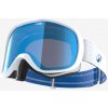 WEDZE Lyžiarske a snowboardové okuliare G 500 S3 biele L