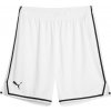 Basketbalové trenírky Puma, HOOPS TEAM GAME SHORT Biela,Čierna M