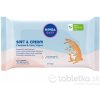 Nivea Baby čistiace a ošetrujúce obrúsky Soft & Cream 57 ks