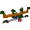Playground System Hojdačka dvojpružinová z agátu - Veveričky