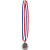 Metal Silver medaila so stuhou balenie 1 ks
