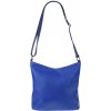 NovaKabelka.sk Ebe Azzuro kožená talianska crossbody kabelka modrá