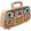 2Kids Toys Activity board Drevené FM rádio