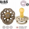 Bibs Boheme přírodní kaučuk 2ks vanilla dark oak