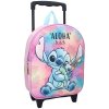 Vadobag · Detský cestovný 3D batoh na kolieskach Stitch a Scrump - 9L