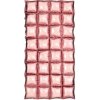 PartyDeco Pozadí fóliové balónové, růžové zláto 55x110 cm