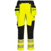 PORTWEST HI-VIS CRAFT DX454 / Reflexné nohavice, 16 vreciek - HV žltá/čierna UK 40/EU 56