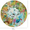 Puzzle Okrúhle 150 dielov boppi - Zvieratá z celého sveta