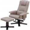 Relax kreslo TV-5010 CAP2, látka cappuccino