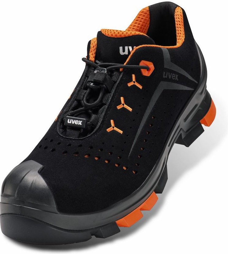 UVEX 6501 S1P SRC obuv Čierna-Oranžová