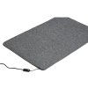 Vykurovací koberec, 60 x 40 cm, sivý