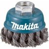 MAKITA Misková kefa z oceľového drôtu - splietaný drôt M14 Variant: 60 mm D-24119