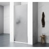 Aqualine Pilot - Sprchové dvere, 190x81 cm, lesklý hliník/sklo Brick PT080W