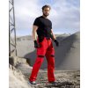 Nohavice do pása ARDON®COOL TREND červené skrátené 3XL