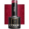 OCHO NAILS Hybridný lak red 211 - 5 g