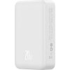 Powerbanka Baseus Magnetic Mini 20000mAh, USB-C 20W MagSafe (biela)