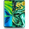 Picasee silikónový prehľadný obal pre Xiaomi Mi Note 10 (Pro) - Green Gold