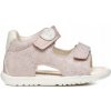 Geox sandále pre deti, prírodná koža, ružové, veľkosť 18