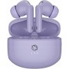 Bezdrôtové slúchadlá do uší Manta Rytmo TWS bluetooth fialové
