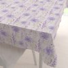 Biante Dekoračný obdĺžnikový obrus PML-069 Fialové kvety na bielom 140x200 cm