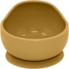 Petite&Mars Take&Match Silicone Bowl miska s prísavkou Intense Ochre 6 m+ 360 ml