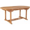 Norddan Dizajnový záhradný stôl Risha 180-240 cm teak