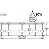 Bestway Steel Pro Max 3,05 x 0,76 m 56408 + Kartušová filtrácia
