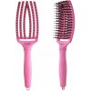 Olivia Garden Fingerbrush Combo Medium kefa pastelovo ružová