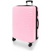 AVANCEA Škrupinový cestovný kufor DE32362 ružový L 78x51x33 cm