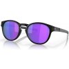 Slnečné okuliare OAKLEY LATCH-MATTE BLACK, PRIZM VIOLET ONE size