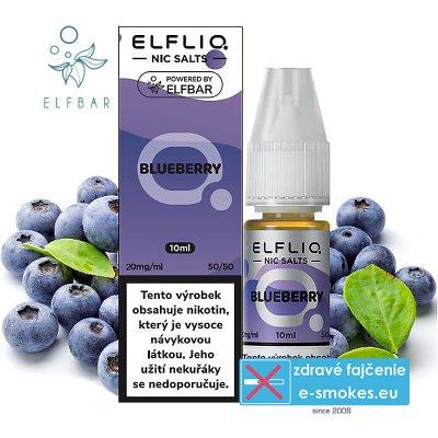 ELFLIQ Nic SALT Blueberry 10 ml 20 mg