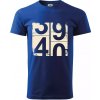 Tachometer 40 - Klasické pánske tričko vyššej gramáže - 4XL ( Kráľovská modrá )