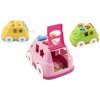 TEDDIES Auto vkladačka plast 24x17cm 3 farby v sieťke 12m+