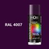 Farba v spreji akrylová HQS RAL 4007 lesklá 400ml
