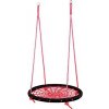 Hojdačka LEQ ARACHNE, detská, záhradná, okrúhla, hojdací kruh, 95 cm, bocianie hniezdo